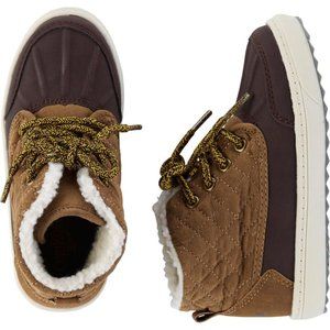 OshKosh Burgundy Duck toddler Boots.